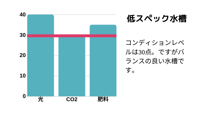 低スペック水槽の例